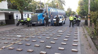 Policía del Tolima incautó cargamento de base de coca en la vía a Natagaima