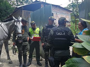 Policía implementó planes preventivos para combatir los delitos en la zona rural de Ibagué