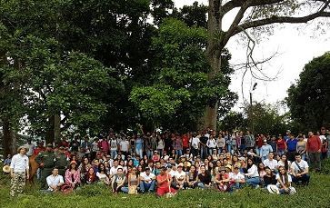 Sembraron 500 árboles en la vereda Calambeo de Ibagué