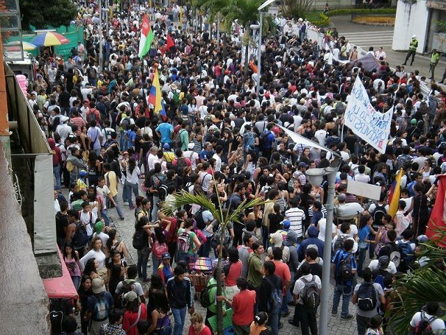 La marcha por la vida y la paz de Ibagué