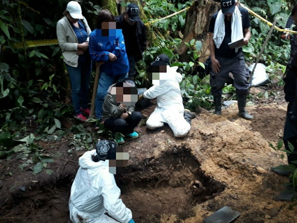 Fiscalía halló restos de persona víctima de desaparición forzada en 1997 en Planadas