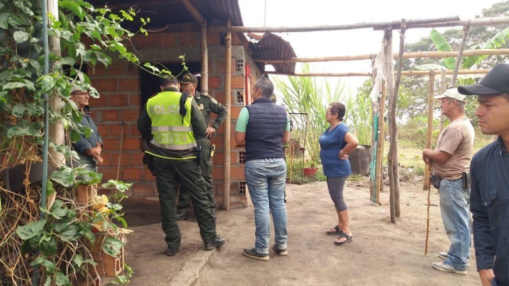 Autoridades recuperaron predio que estaba invadido en Santa Rita