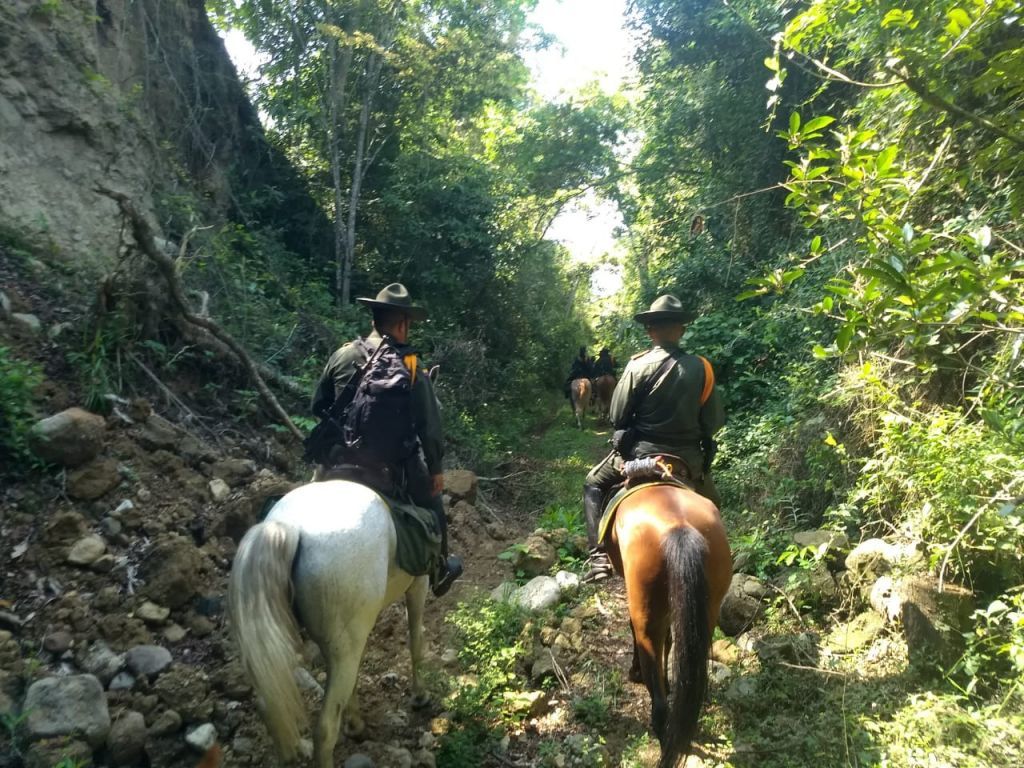 Policia Metropolitana realizó actividad ,"Juntos por el Tolima grande"