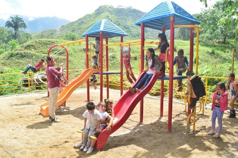 Se inauguró centro recreativo y deportivo en Coello- Cocora