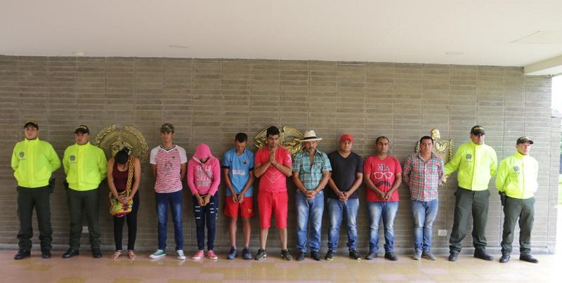 Cárcel a estructura delincuencial de los “Los Pericocas”