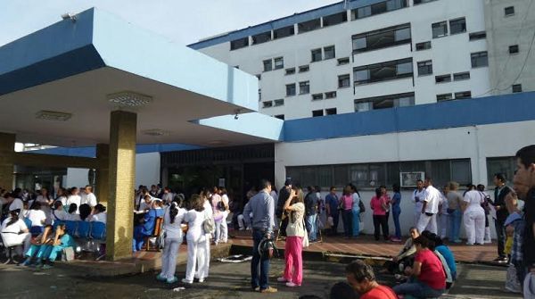 Marcha del silencio hoy por el hospital Federico Lleras Acosta