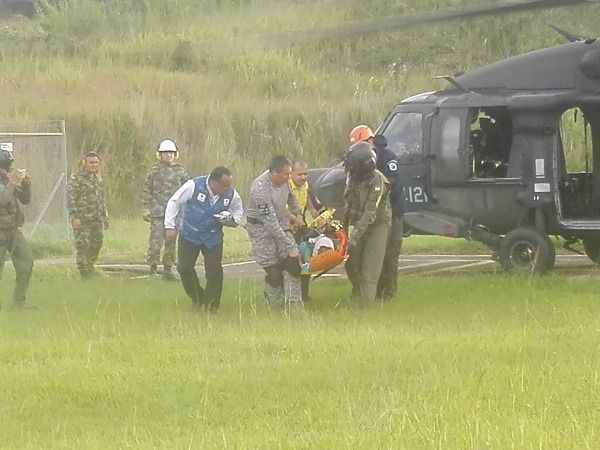 Rescatan a montañista alemán herido en el nevado del Tolima
