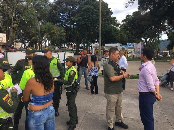 Operativos de seguridad en el parque López de Galarza  dejan detenidos y droga incautada