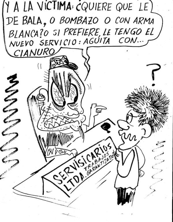Caricatura frailejón
