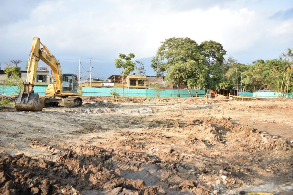 Inició construcción del nuevo colegio Juan Lozano y Lozano sede Hermano Arsenio