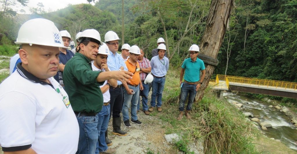 Visita de entes municipales a acueducto complementario de Ibagué