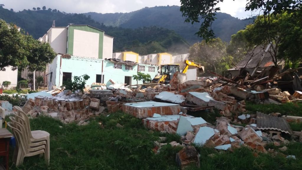 Terreno de 2.000 metros ocupado de manera ilegal en Boquerón fue recuperado