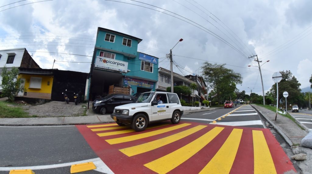 Señalizados más de 1.500 metros cuadrados en vías aledañas al Estadio