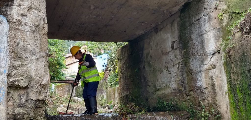 Normalidad en el funcionamiento de las obras hidráulicas de los cerros noroccidentales