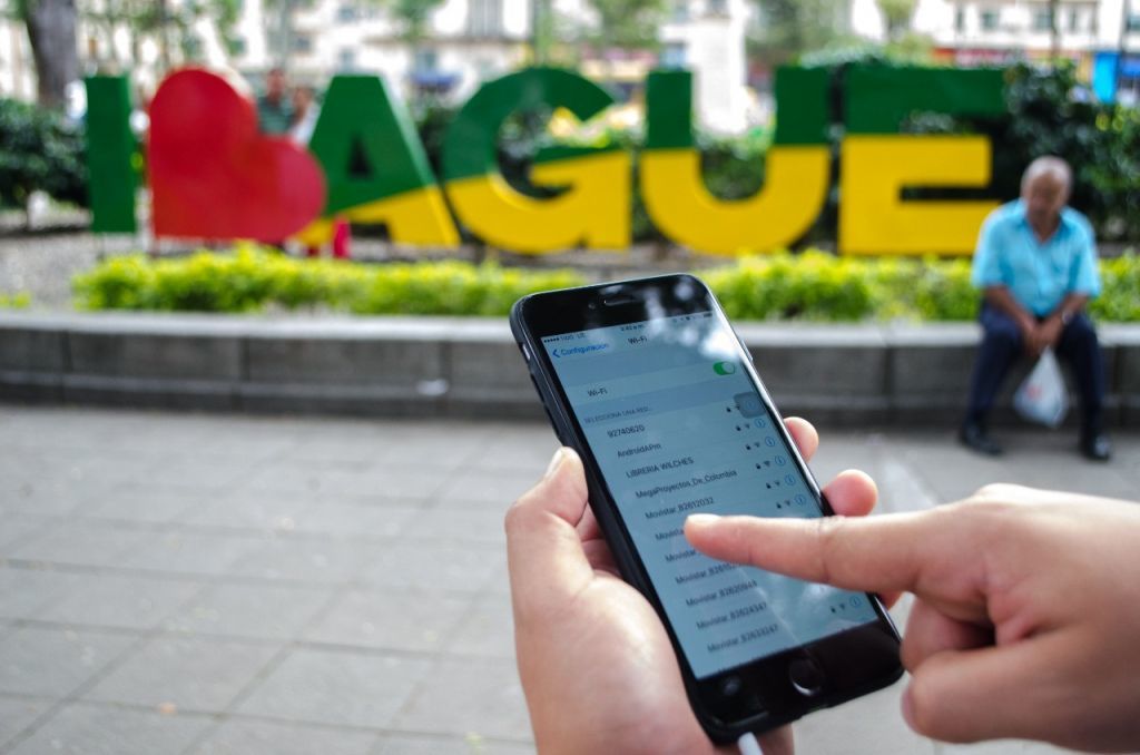 En Ibagué, 37.400 personas usan los puntos wifi gratuitos