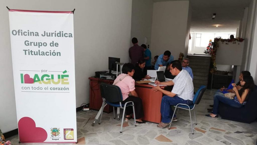 Hasta el momento 350 personas han recibido asesoría en titulación de bienes en Ibagué
