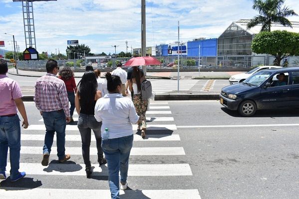 Ibagué disminuyó el número de peatones y ciclistas lesionados en accidentes de tránsito