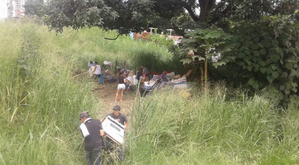 Frustrado intento de invasión en terreno cercano al antiguo puente de Progal