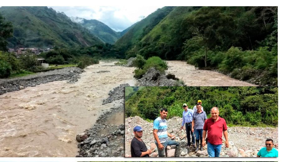 Autoridades revisaron obras de mitigación del riesgo por lluvias en diferentes puntos del Tolima