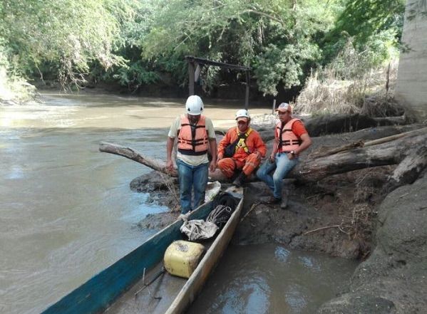Organismos de socorro buscan hombre que se ahogó en el río Lagunilla