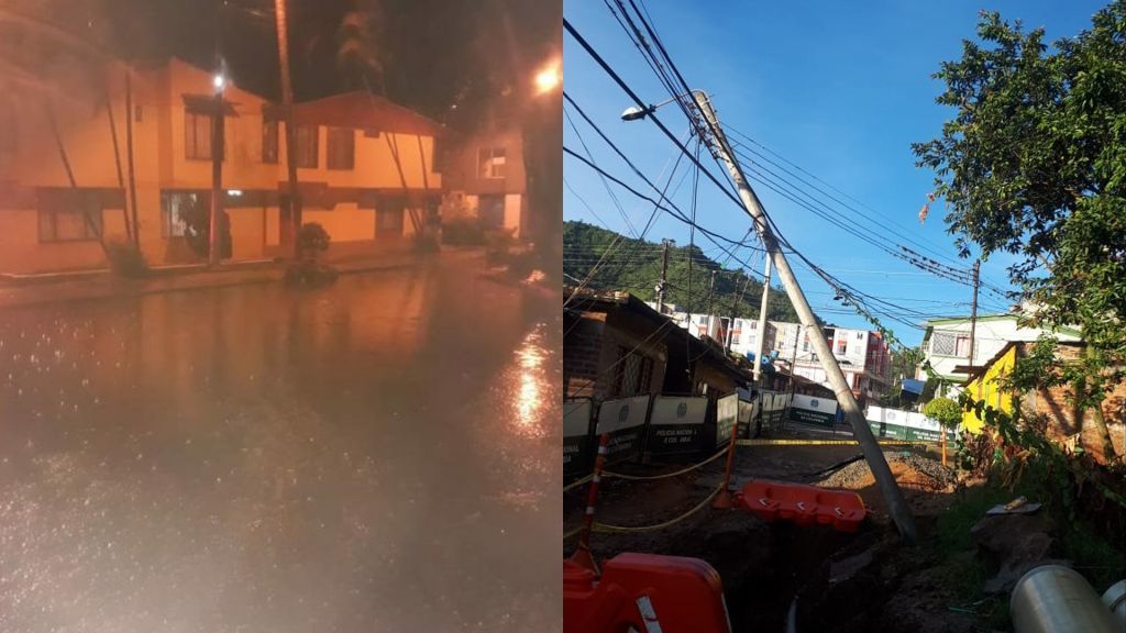 Lluvias en Ibagué dejaron inundaciones y Cortes de luz