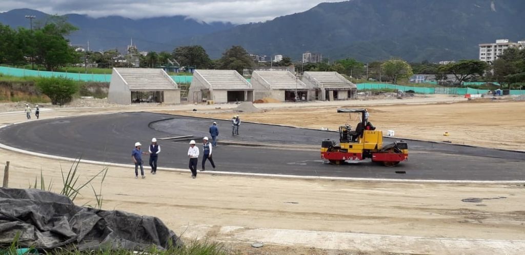 Imdri dio a conocer ejecución de obras de pista de atletismo, patinaje y estadio de fútbol