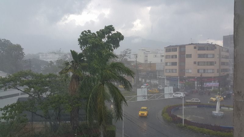 Conozca la cantidad de lluvia que cayó ayer en Ibagué