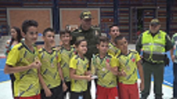 Niños de Lérida participaron en campeonato de minifútbol en Lérida