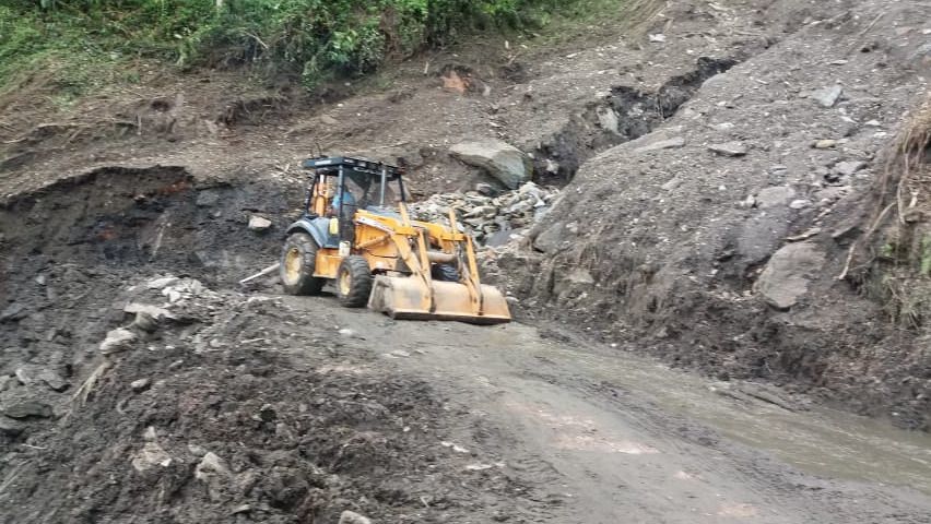 Vía del sur de Ibagué que comunica a Tapias con Toche fue rehabilitada