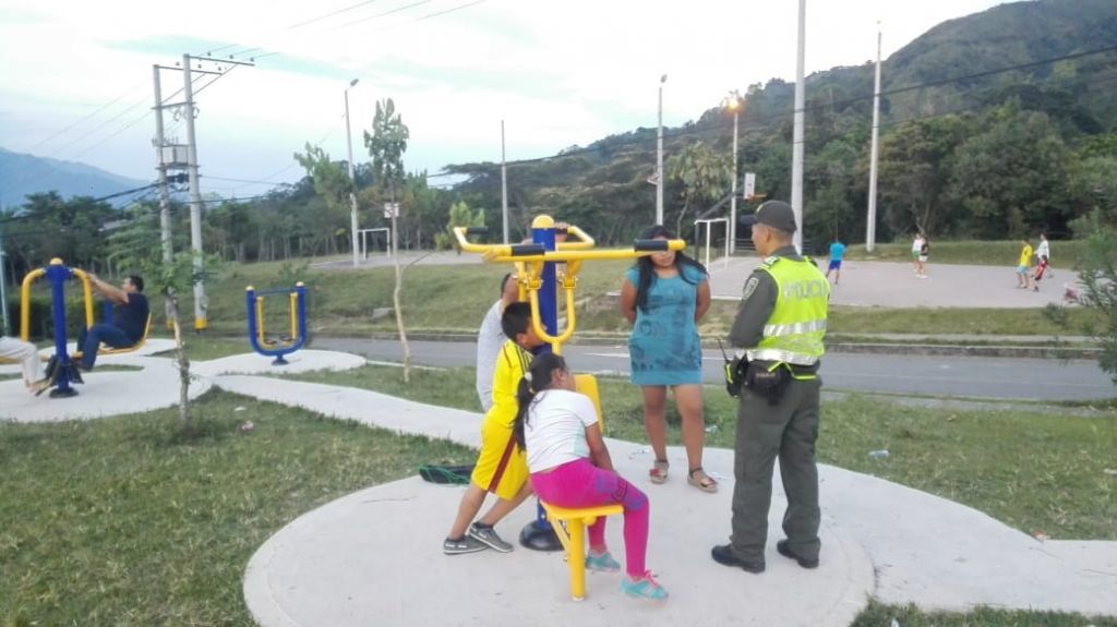 Ofensiva contra el delito realizó la Policía Metropolitana en esta ciudad