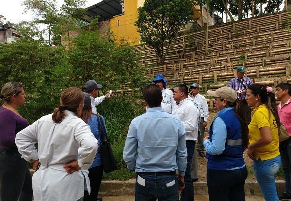 Visita a obras de los Cerros Noroccidentales de Ibagué
