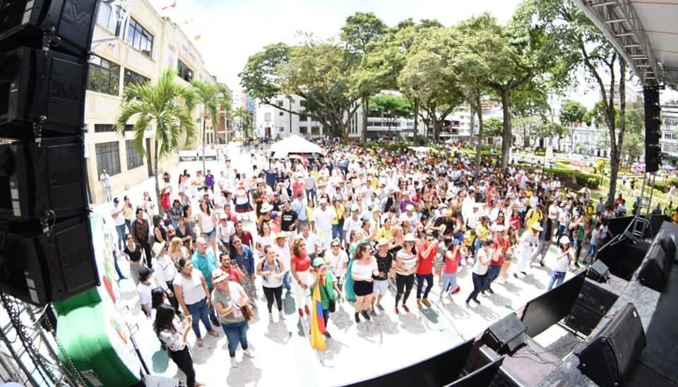 Ibaguereños le cumplieron a la cuarta marcha libertaria