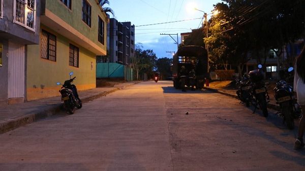 Recuperan cerca de tres metros cuadrados de vía en El Dorado y Leidy Di