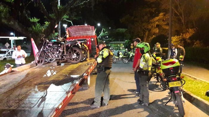 Policía realizó marcación de motocicletas para prevenir su robo