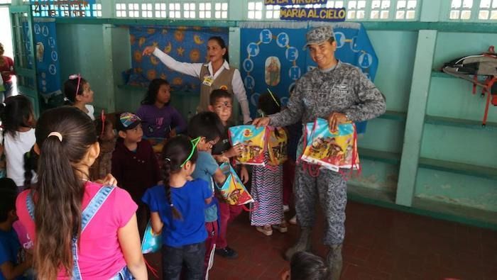 Fuerza Aérea Colombiana realizó Jornada de Apoyo en Icononzo