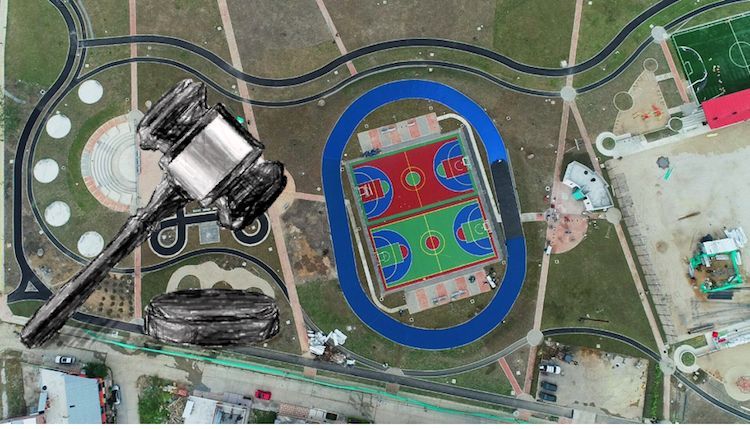 Niegan tutela a alcaldía por lío con el parque de Santa Rita