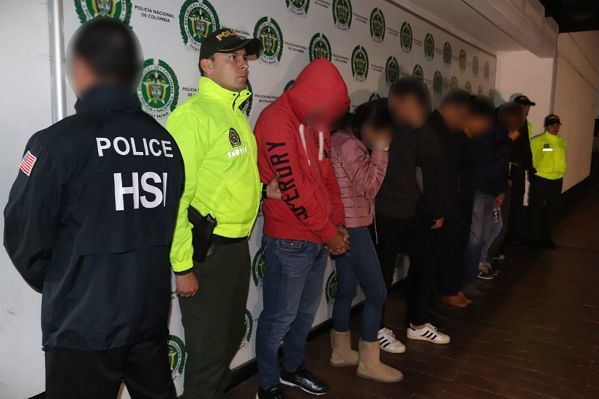 Desde Ibagué y otras ciudades operaba banda internacional dedicada al lavado de activos por 10 millones de dólares