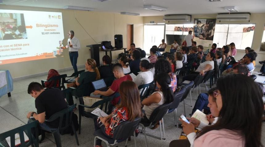 Jaramillo rindió cuentas de gestión en infancia, adolescencia y juventud