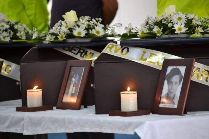 Fiscalía entregará restos óseos de dos hombres asesinados por grupos al margen de la ley