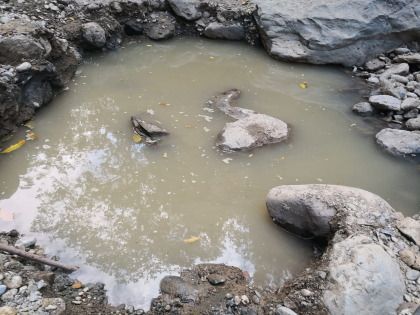 Río “La Yuca” de Santa Isabel, resultó afectado por actividad minera ilícita