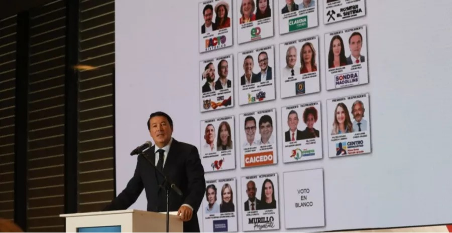 Inició la impresión del tarjetón presidencial