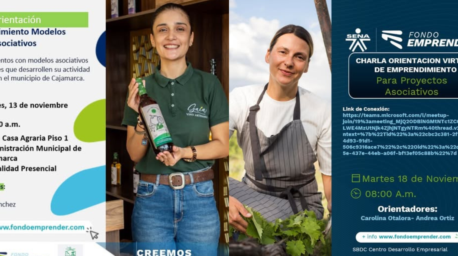 SENA ofrece orientaciones gratuitas en emprendimiento y modelos asociativos durante noviembre