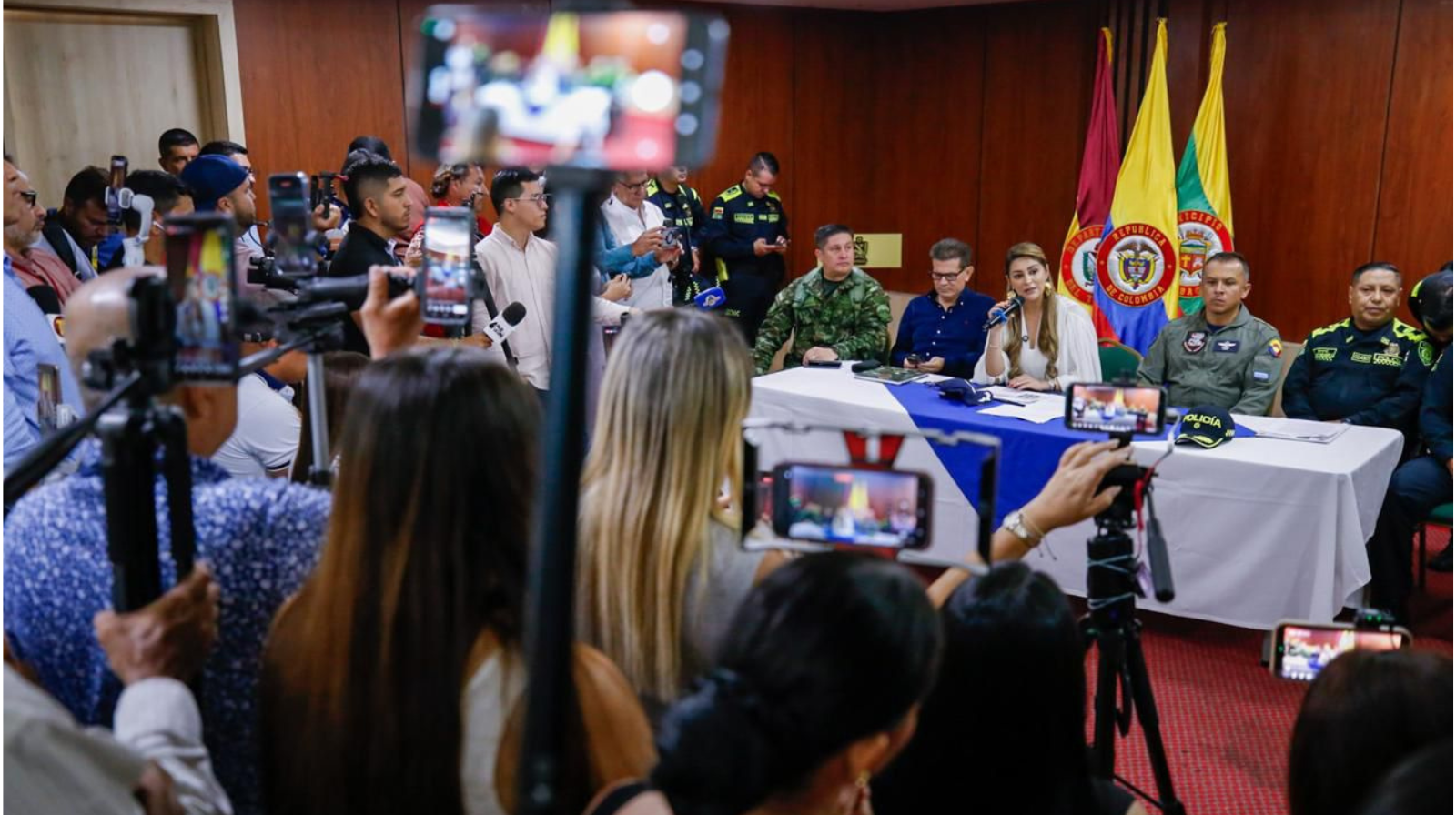 Adriana Matiz entrega balance de seguridad y anuncia más estrategias de inteligencia