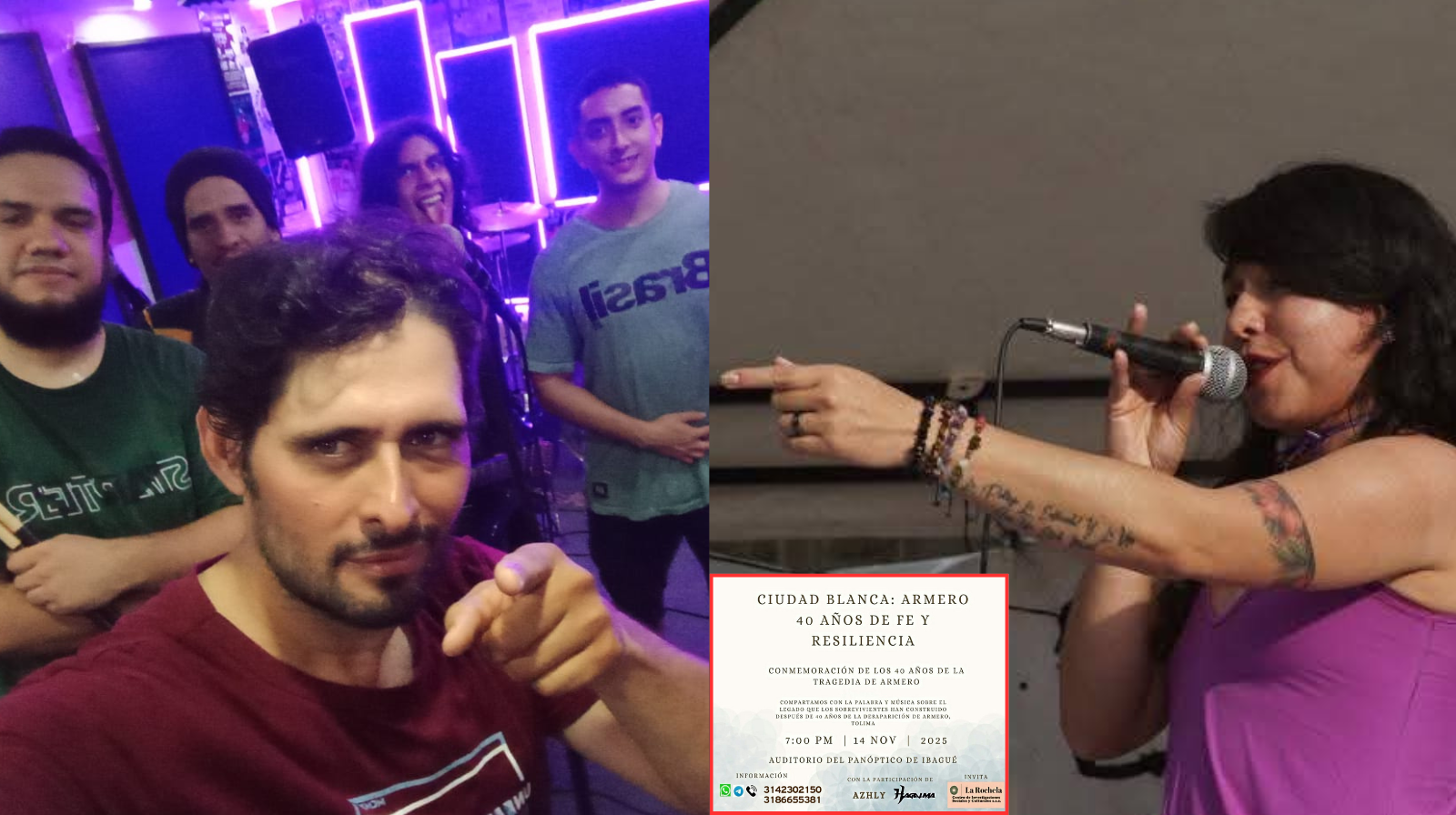 Ciencia, periodismo y arte se unen para hacer memoria de Armero en el Panóptico de Ibagué