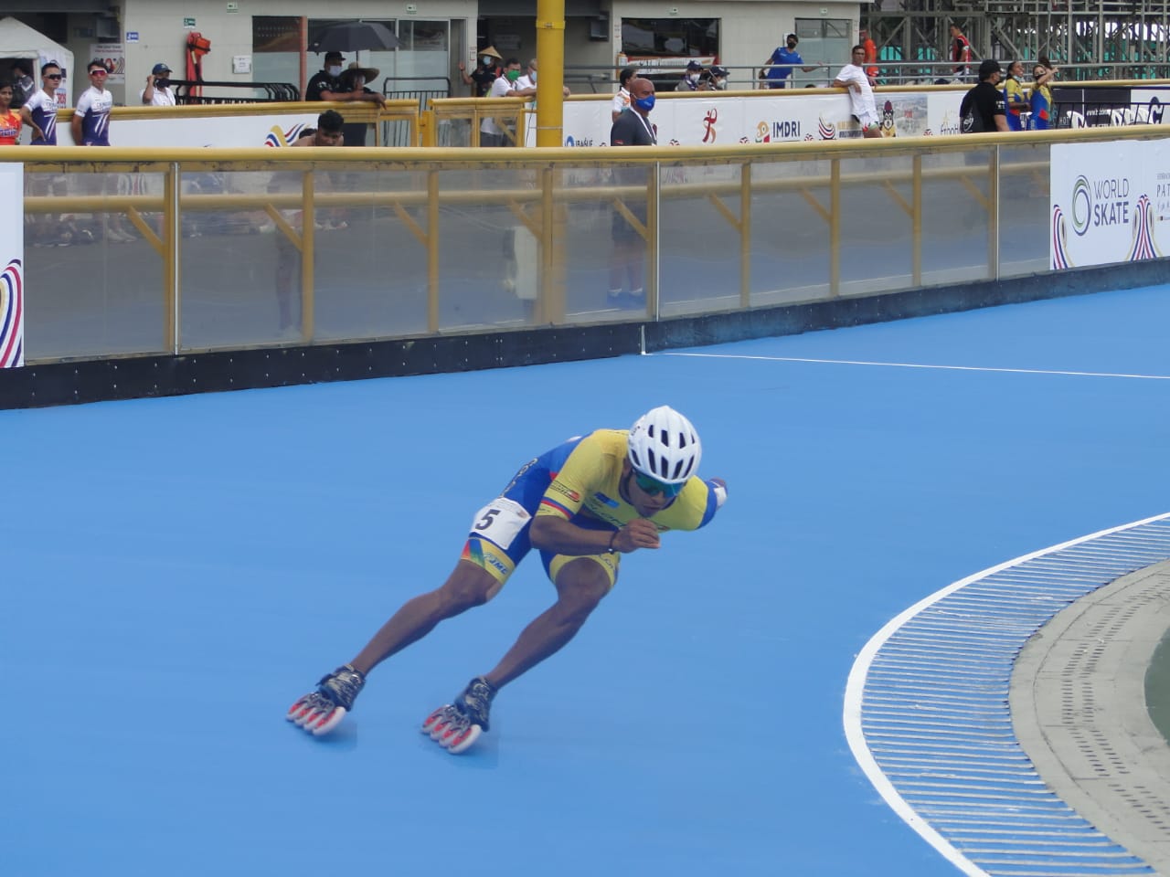 Colombia inició con pie derecho la defensa del título en el Mundial de Patinaje Ibagué 2021
