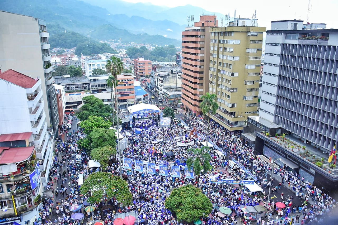 “Gracias al pueblo del Tolima llenamos el parque Murillo Toro”: Óscar Barreto