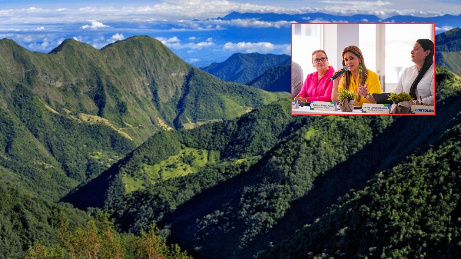 El Tolima convoca a Suramérica en defensa de la Cordillera de Los Andes