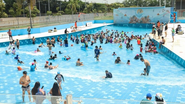 Piscinas de olas del Parque Deportivo tendrán ingreso gratuito este sábado