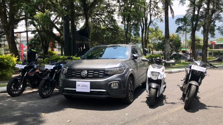 En lo corrido del año la Policía de Ibagué ha recuperado 54 vehículos