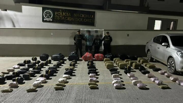 Golpe al narcotráfico: 288 kilos de marihuana caen en Dolores, Tolima